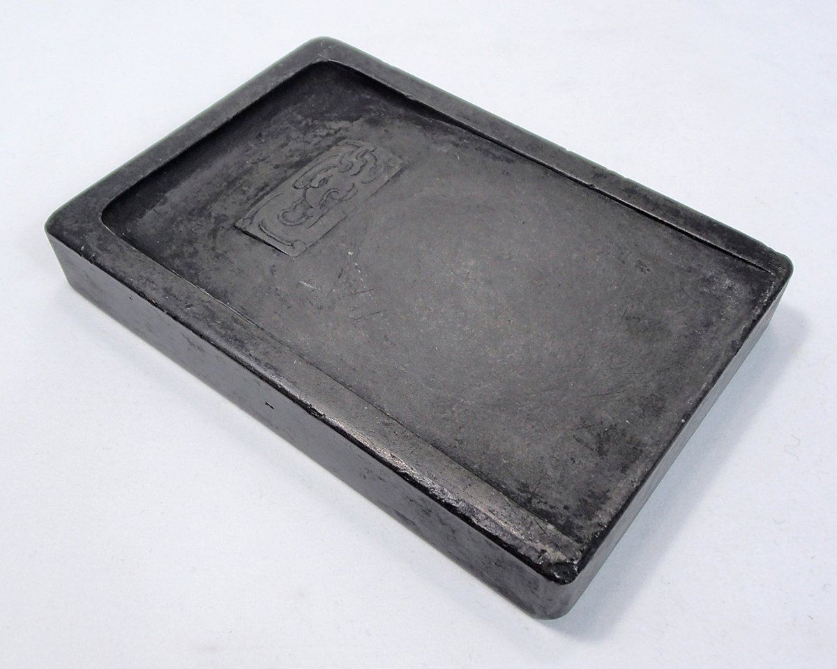 Amazon | 硯石 歙州古硯 6.0吋 （150×100×20mm） | 硯 | 文房具