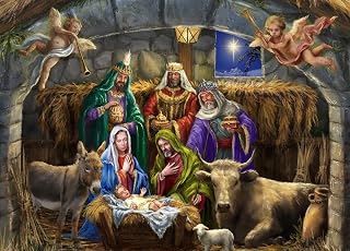 In the Manger Christmas Cards Box