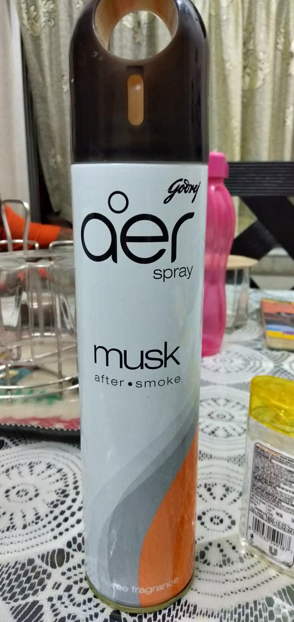 Godrej Aer Home Air Freshener Spray 300 ml(Musk after smoke) Amazon.in Home & Kitchen