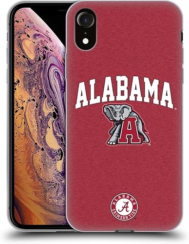 Miniatura 170 de Head Case Designs Funda de gel con logotipo oficial de la Universidad de Alabama UA [protección de grado militar] compatible con Apple iPhone 11