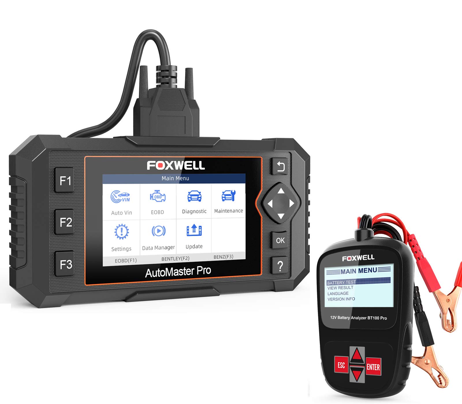FOXWELL NT624 Elite Obd2 Scanner Automotive All Systems Diagnostic Scan Tools Vehicle Code Reader fo