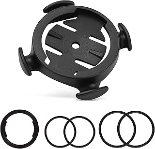 COOSPO Bike Computer Mount, Out-Front Bike Computer Mount Compatible with Garmin,Wahoo,XOSS Bike Computer, Out Front Bracket Plastic Bike Computer Mount Adapter Base