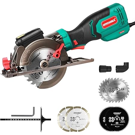 Amazon 丸のこ Hychika 750w強力 6本替刃 刃径125mm 3500rpm コンパクトミニ丸ノコ 傾斜切り 二年保証 木工切断 Diy 工具 ガーデン Amazon 丸のこ Hychika 750w強力 6本替刃 刃径125mm 3500rpm コンパクトミニ丸ノコ 傾斜切り 二年保証 木工切断 Diy 工具 ガーデン