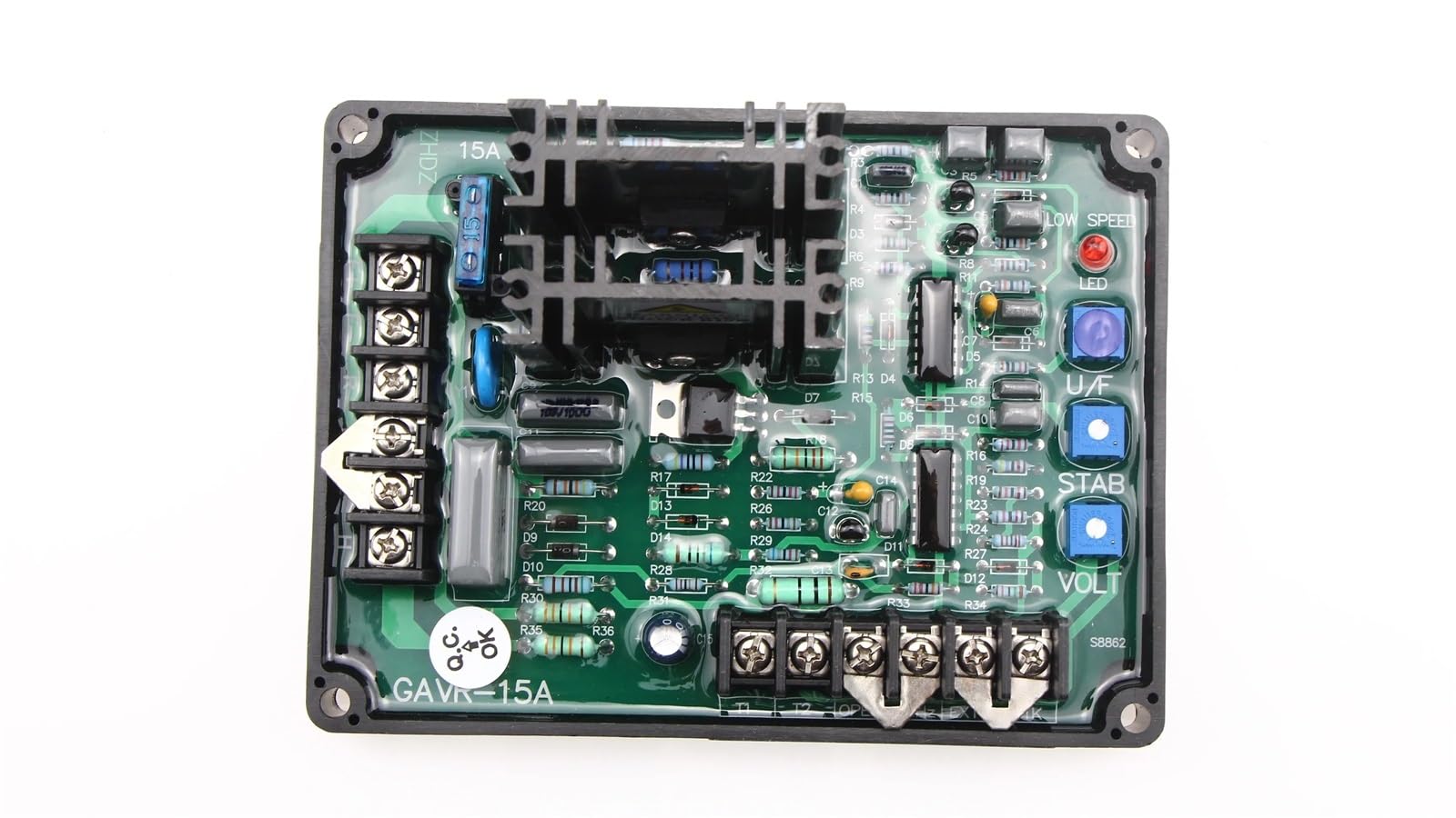 1 pz GAVR-15A Generatore senza spazzole AVR GAVR-15B diesel Regolatore di tensione automatico