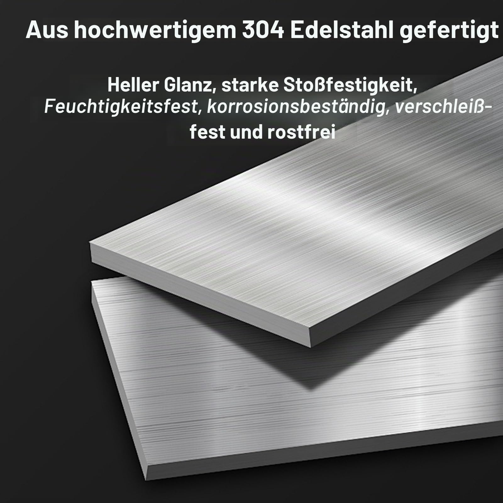 Auffangschale Premium 304 Edelstahl Ölauffangwanne, Mehrzweckwanne, Gewächshauswanne Pflanzwanne Mehrere Größen(100x50x4cm/39x19x1.5in)