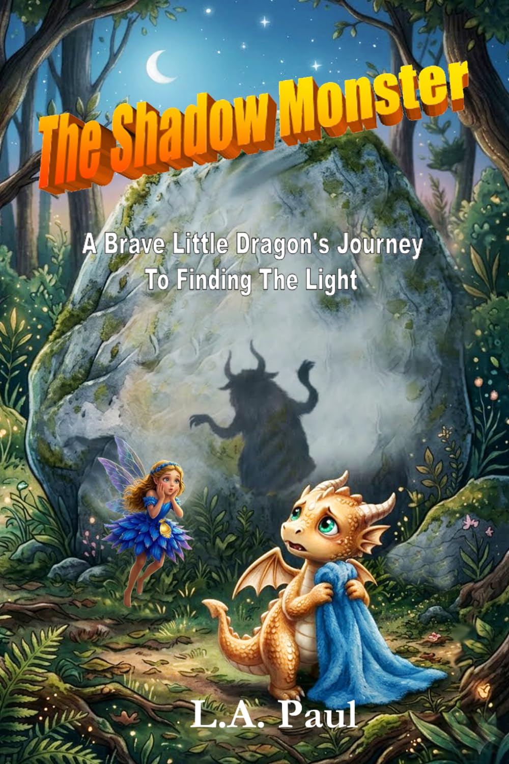 The Shadow Monster: A Brave Little Dragon's Journey To Finding The Light (Spark the Dragon Adventure Series)