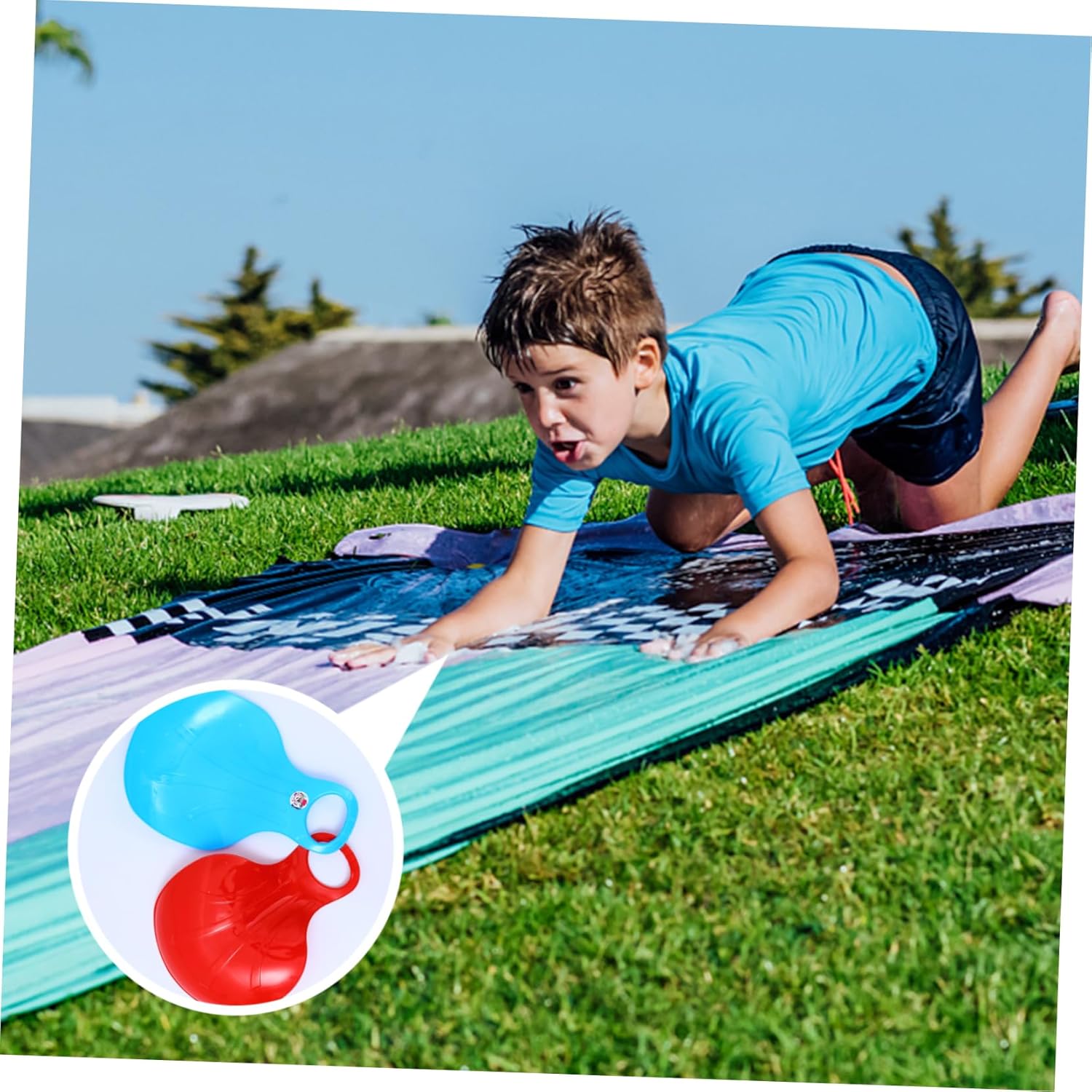 Skiing Sleds for Boys and Girls Adults Piece Snow Sled Board Set Snowboard Plate Easy