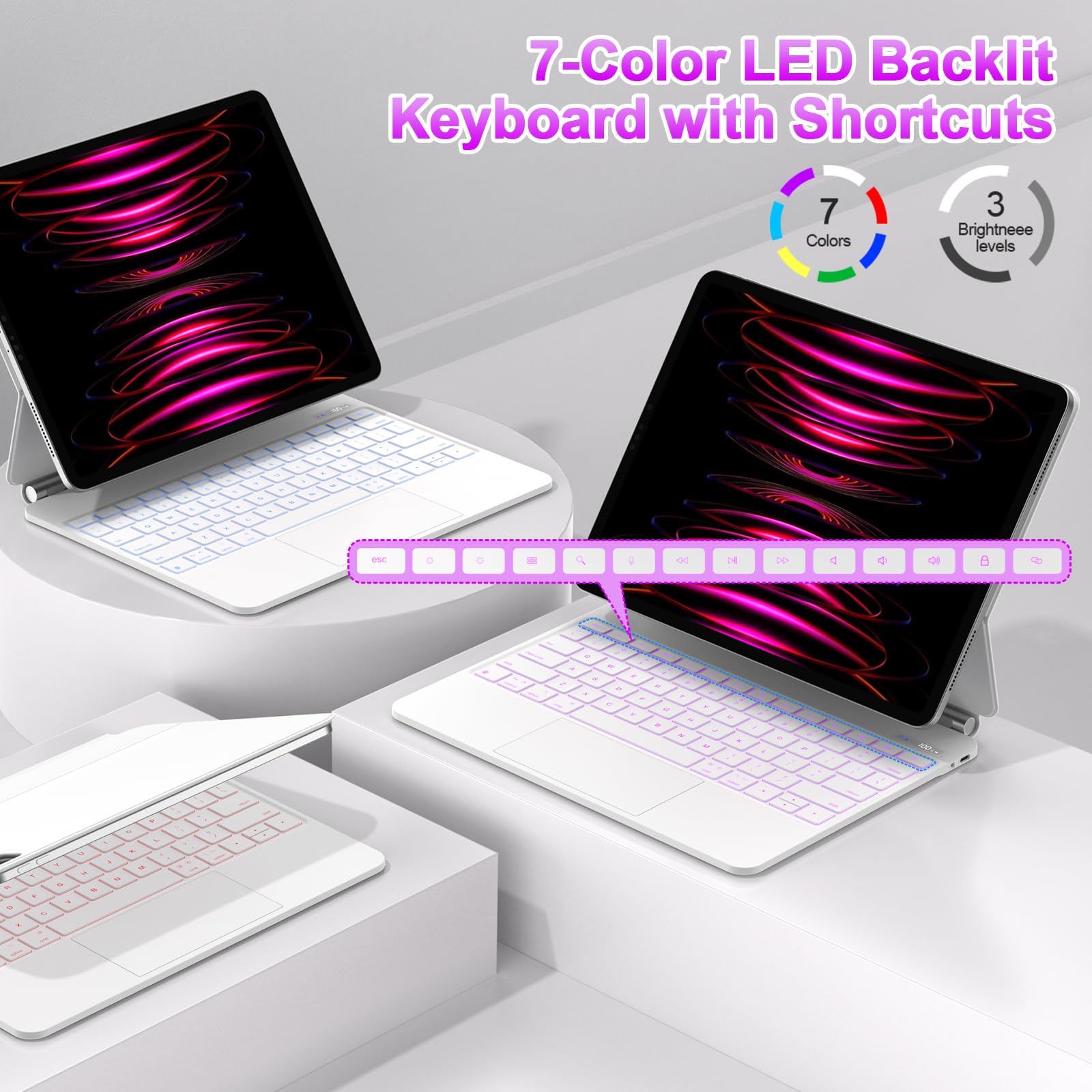 Amazon.co.jp: Bettdow磁気キーボードケース iPad Air 13インチ M2