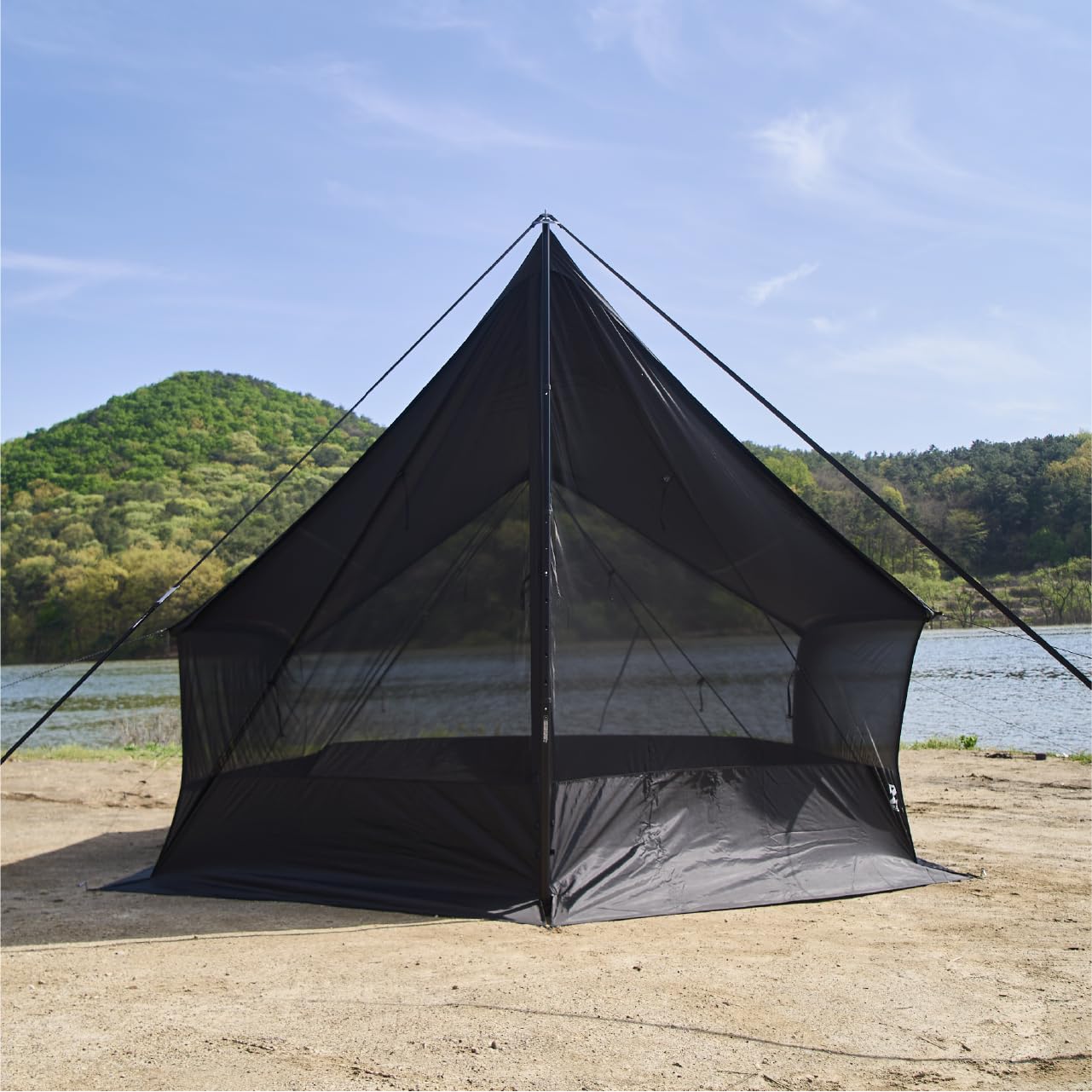 CAMVIL ヘキサ型メッシュタープ 3点セット Amazon | CAMVIL ZIP-TARP ジッパータープ 5m ブラックコーティング