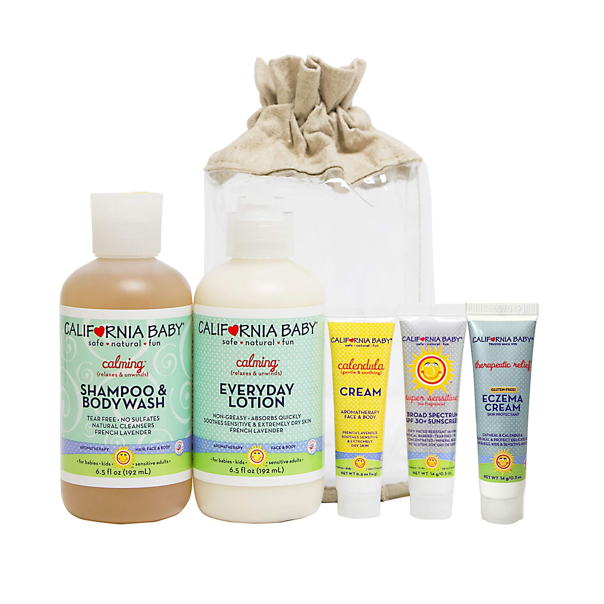 California Baby Calming Shampoo and Body Wash Hair, Face and Body