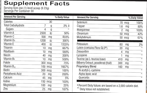 Miniatura 2 de MaxiVision MedOp - Fórmula para todo el cuerpo - Mezcla de bebidas, 1 tarro