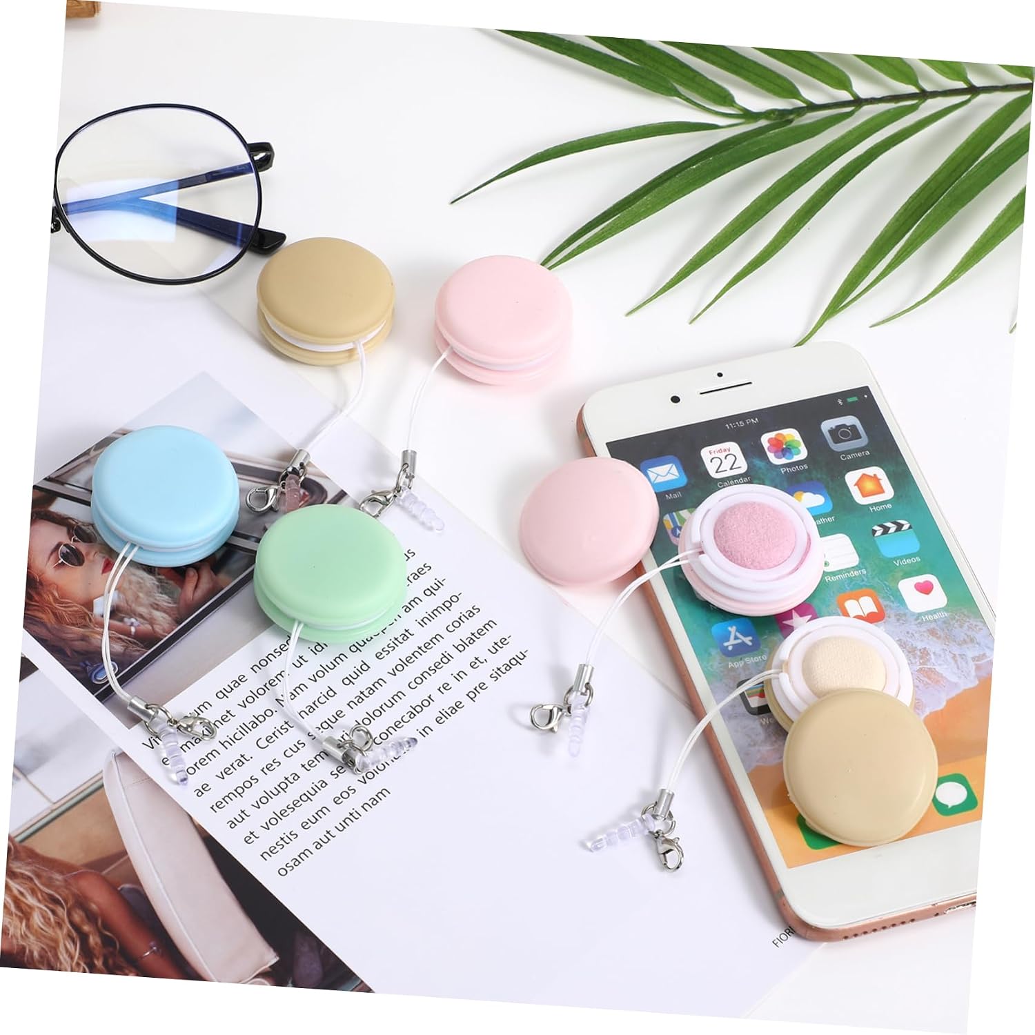 6pcs Phone Screen Wiper Eyeglasses Lens Cleaner Reusable and Comfortable Cleaning Cloth Scratch for Glasses and Screens Random Color