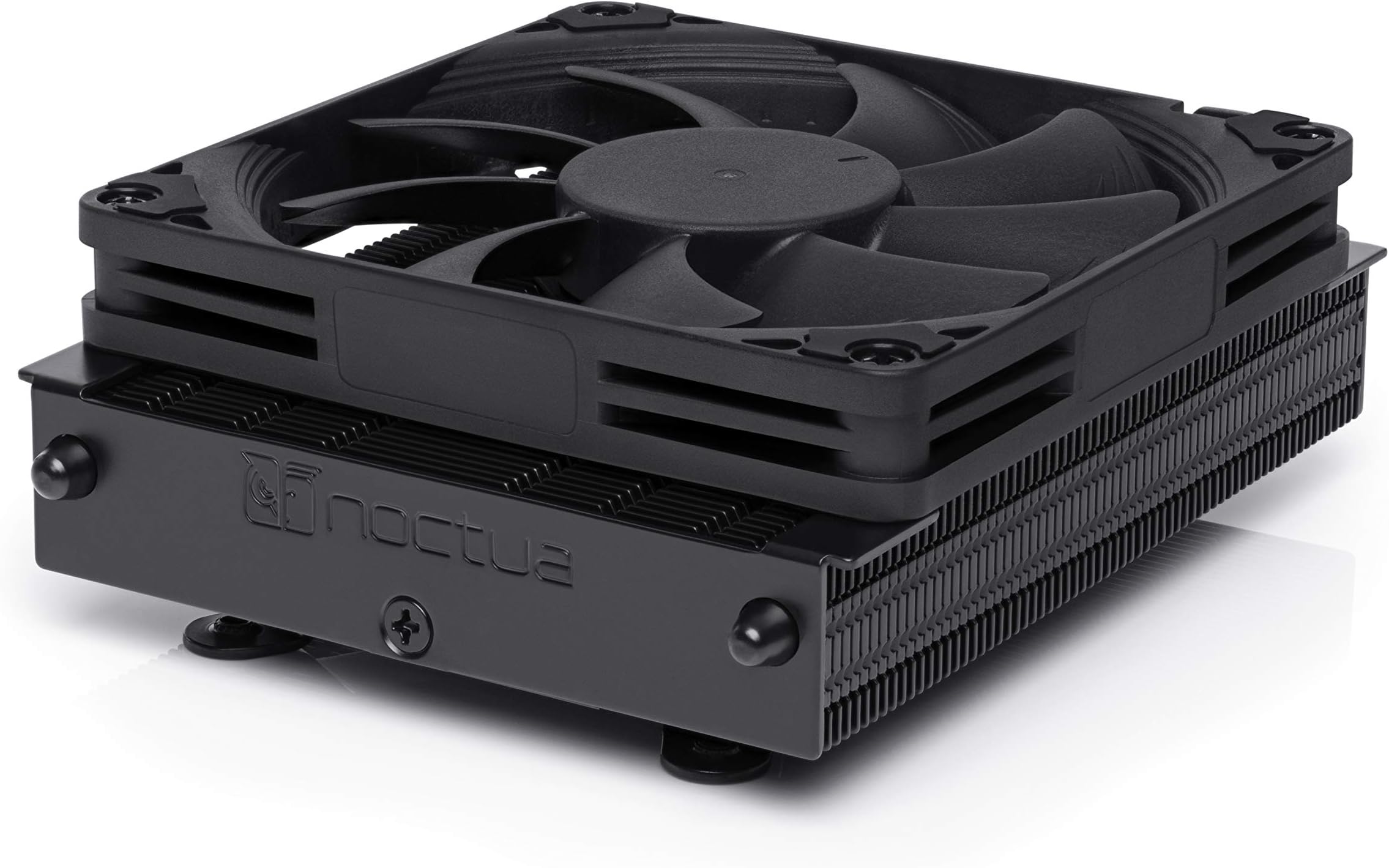 NH-L9a-AM5 chromax.Black, 37mm Low-Profile CPU Cooler for AMD AM5, Fits Compact Cases, 92mm Fan, PWM, NT-H1 Paste, SecuFirm2 Mount, 6-Year Warranty, Desktop Compatible