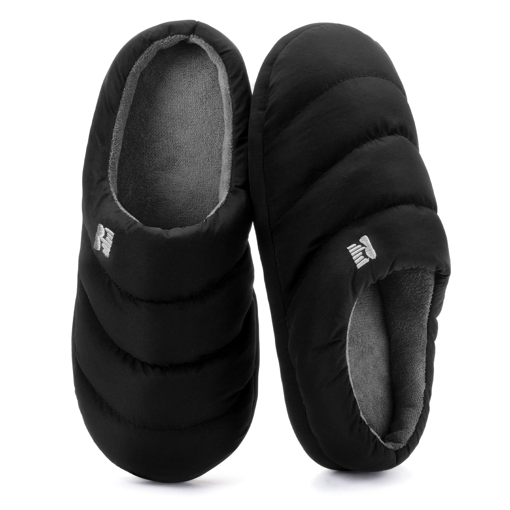 RockDove Men's Tent Site Memory Foam Down Slippers