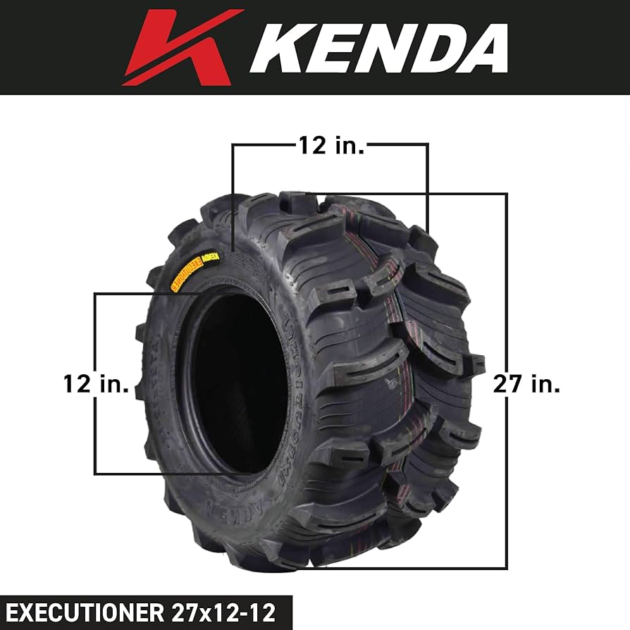 Amazon.com: Kenda Executioner K538-27x12-12 Rear Tire for