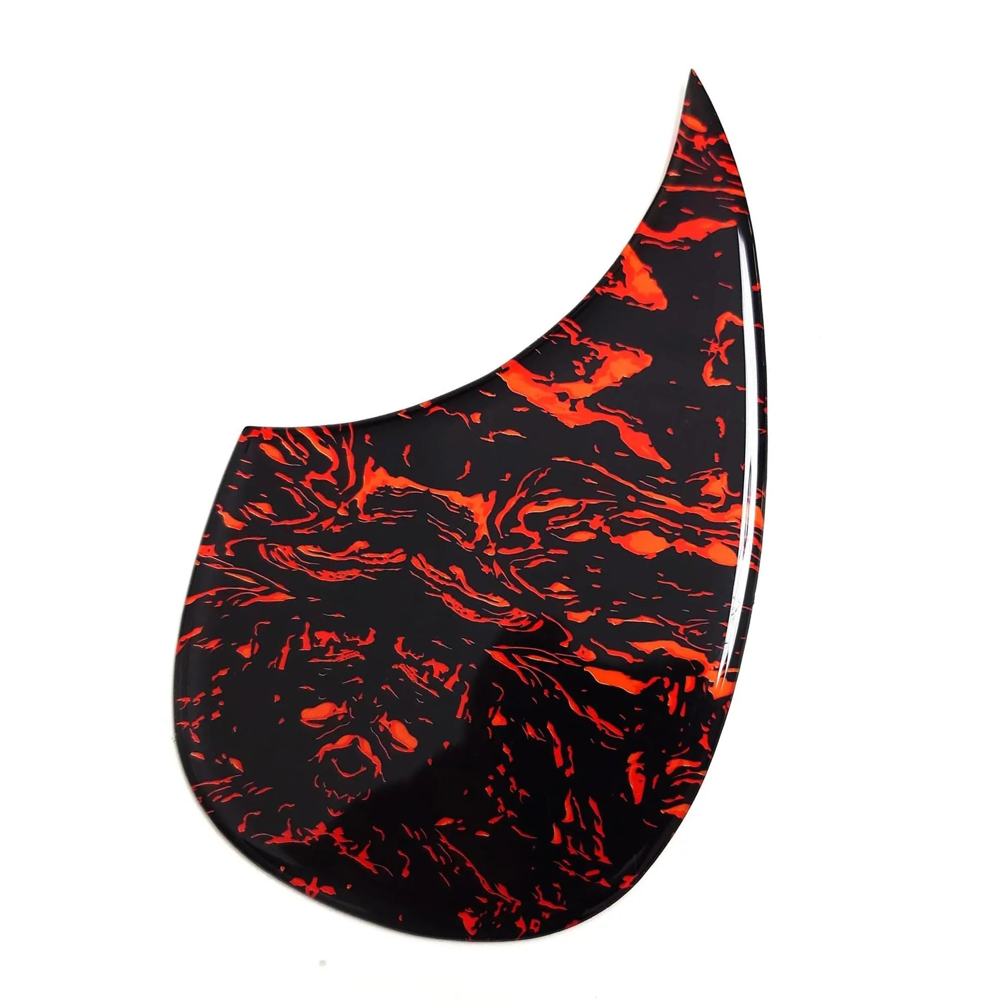 Uniwersalna osłona pickguardu do gitary akustyczne Uniwersalny pickguard do gitary akustycznej odporny na odkształcenia zamienny(C-style)