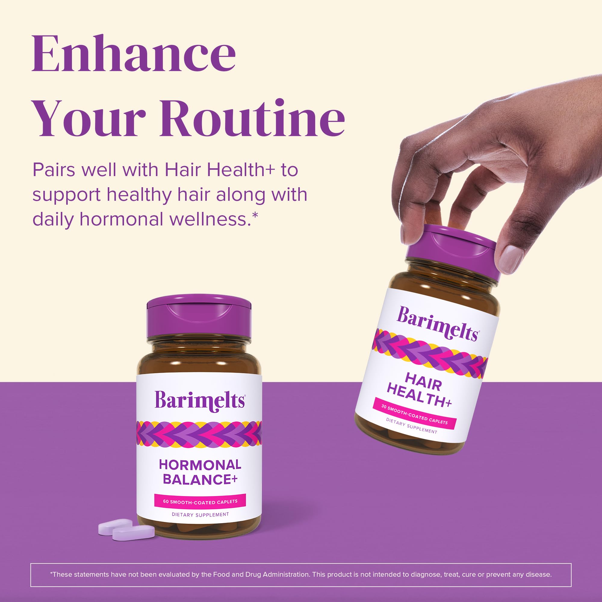 BariMelts Hormonal Balance Plus, 60 Smooth-Coated Caplets — Amazon image 7