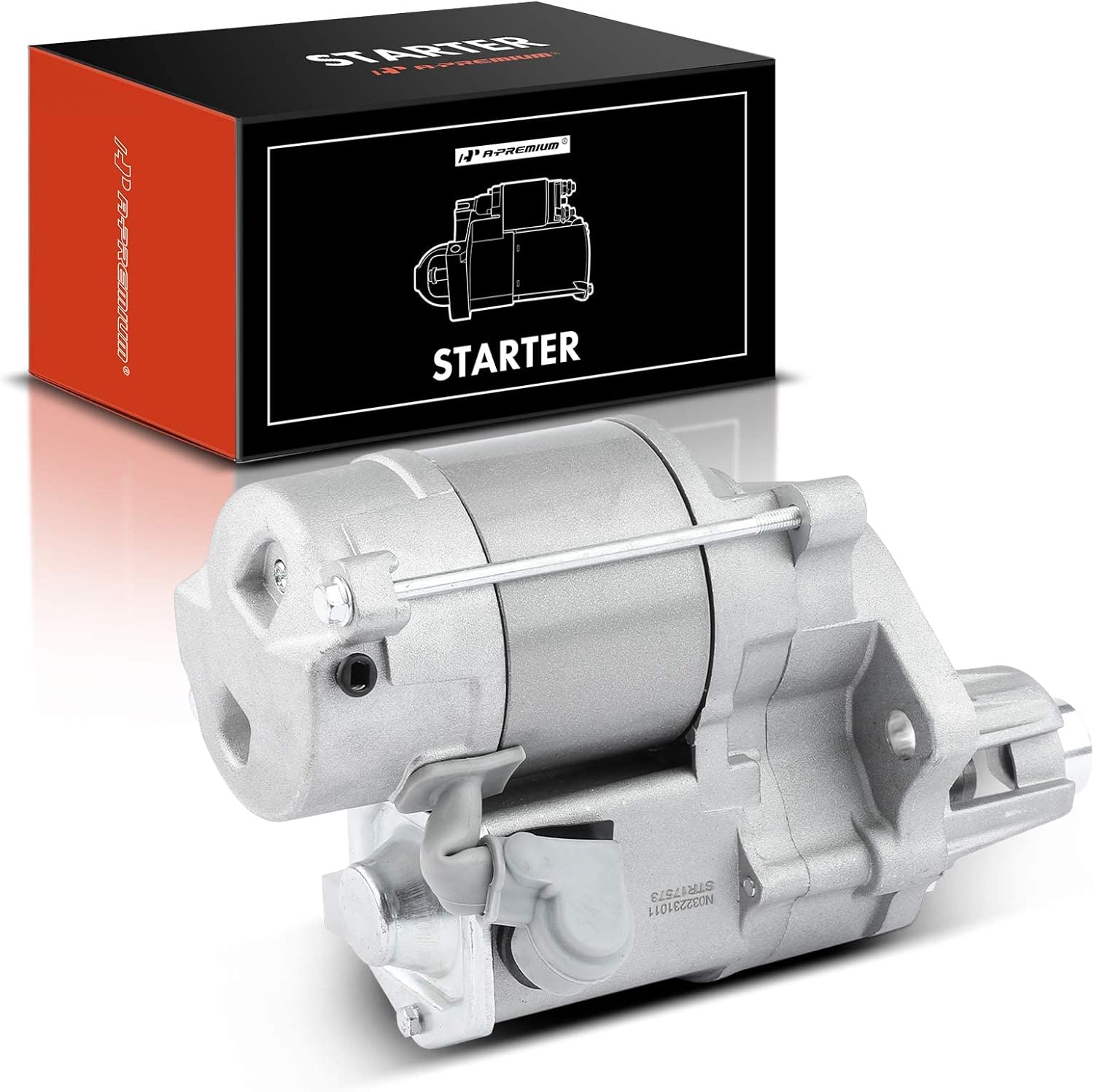 A-Premium Starter Motor Compatible with B1500 2500 3500, Dakota, Durango, Ram 1500 2500 3500, 1996-1998, 3.9L 5.2L 5.9L, 12V 1.4KW 10 Teeth Clockwise, Replace# 56027702, 228000-3390