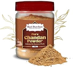 Hari Darshan Pure Chandan Powder (Sandalwood Powder) - 100g | Spiritual & Religious Use, Tilak, Meditation, Puja, Havan - Cooling, Aura Purifying, Divine Connection