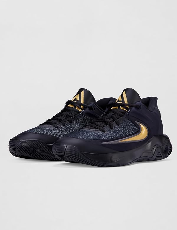 Nike Men's Giannis Immortality 4 Basketball Shoes, Black/Metallic Gold, 9.5 by Nike - Image 6