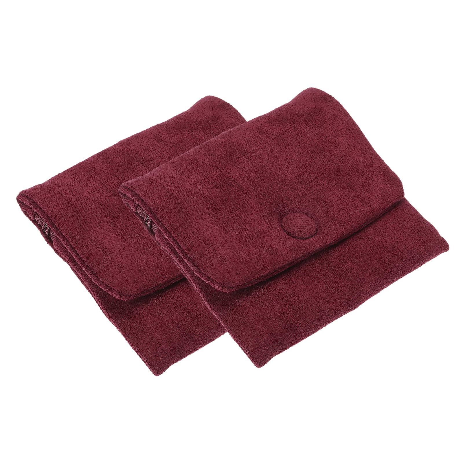 Bolsas de joyería de viaje PATIKIL de terciopelo suave y tacto premium en color rojo
