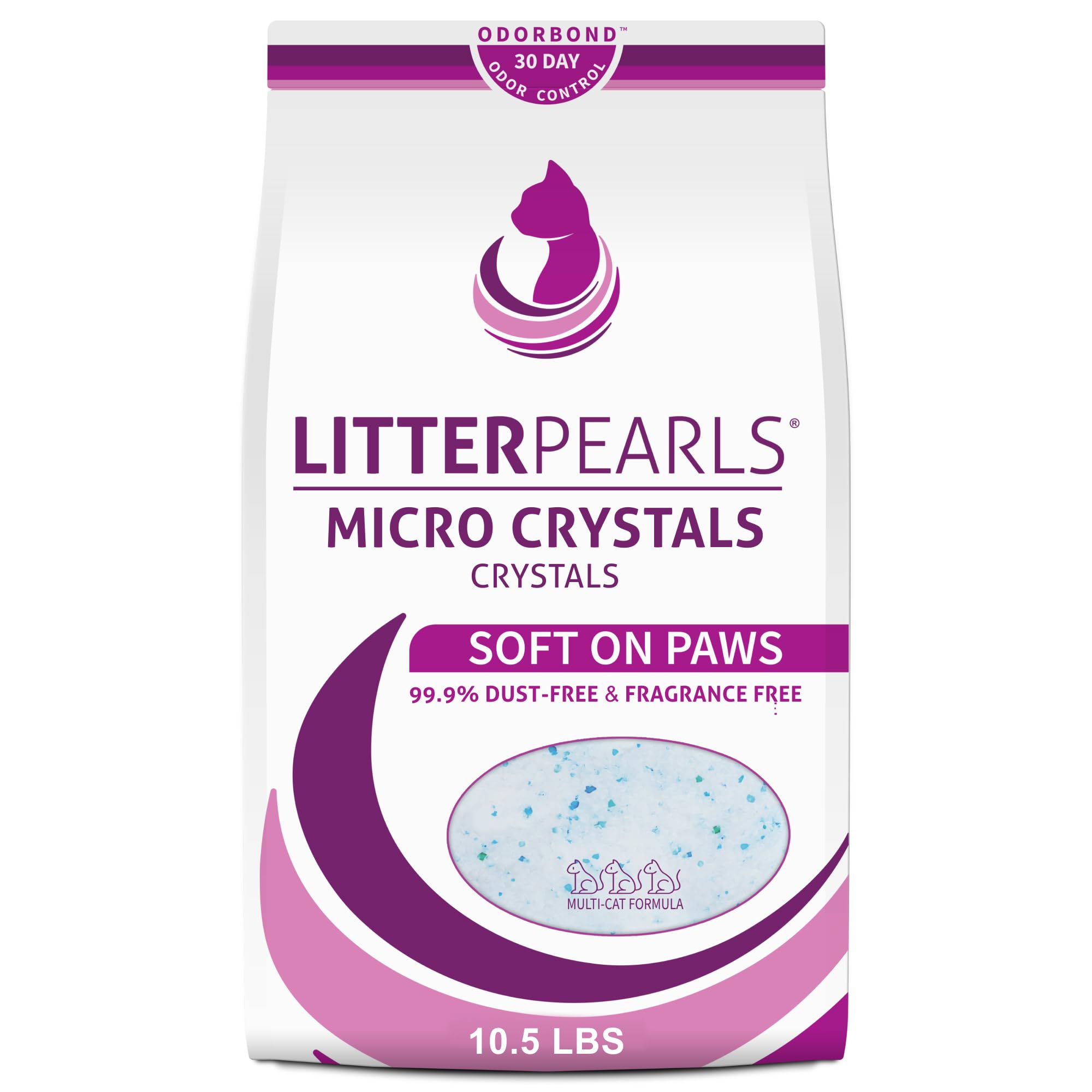 Litter Pearls Katzenstreu Perlen Micro Kristalle, 4,76 kg