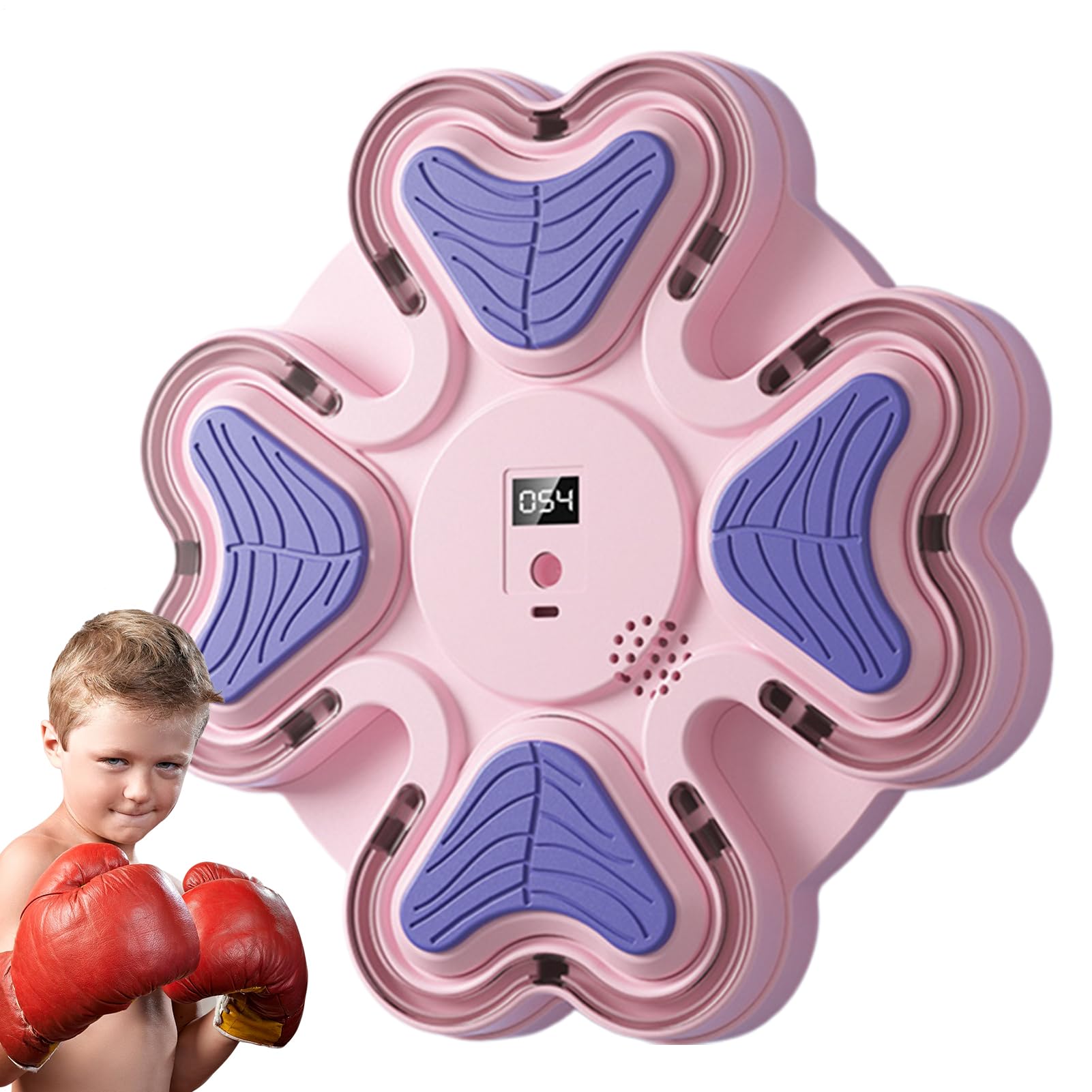 Macchina da boxe per adulti, attrezzatura da allenamento intelligente per sport, macchina da boxe montata a parete, per adulti e bambini, casa, palestra, ufficio, esercizio di reazione fitness