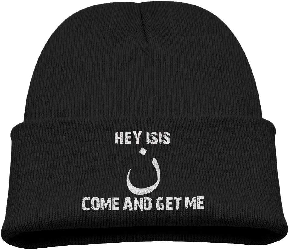 Christian Arabic Symbol ISIS Taunt Kids Skullies and Beanies Black