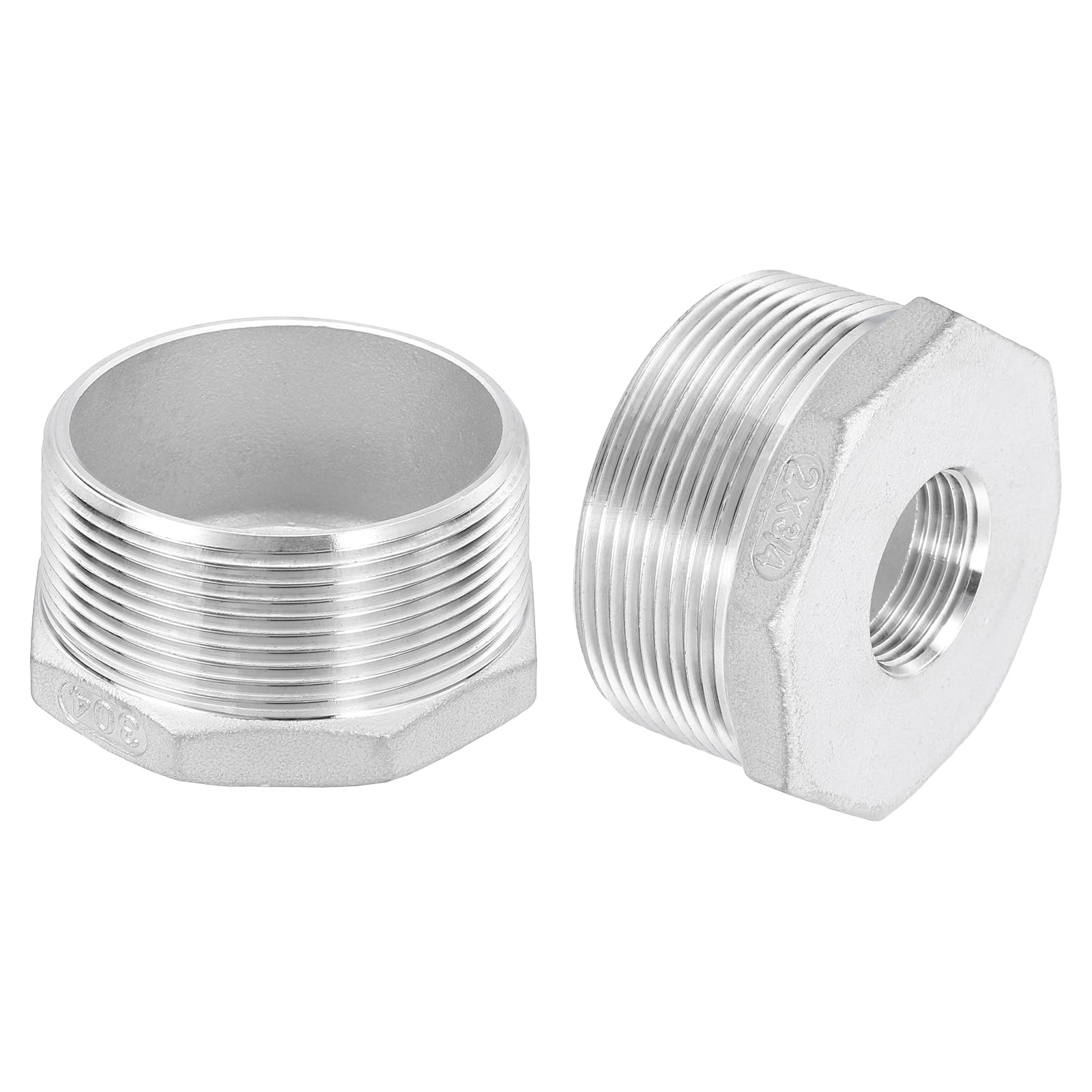 Stainless Steel 3/4" To 1/2" Reducer - Convert BSP Sizes Easily - View #8