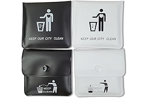 Premium Travel Ashtray with Lid for Odorless Portable Disposal