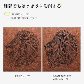 Laserpecker Pro Laser Engraving Machine, Foldable, Small, 6.7 oz 190 g, Ultra Compact, Laser Engraving for Beginners, Home Laser Processing Machine, DIY, Gift, Wood, Paper, Leather, Cloth, Fruit
