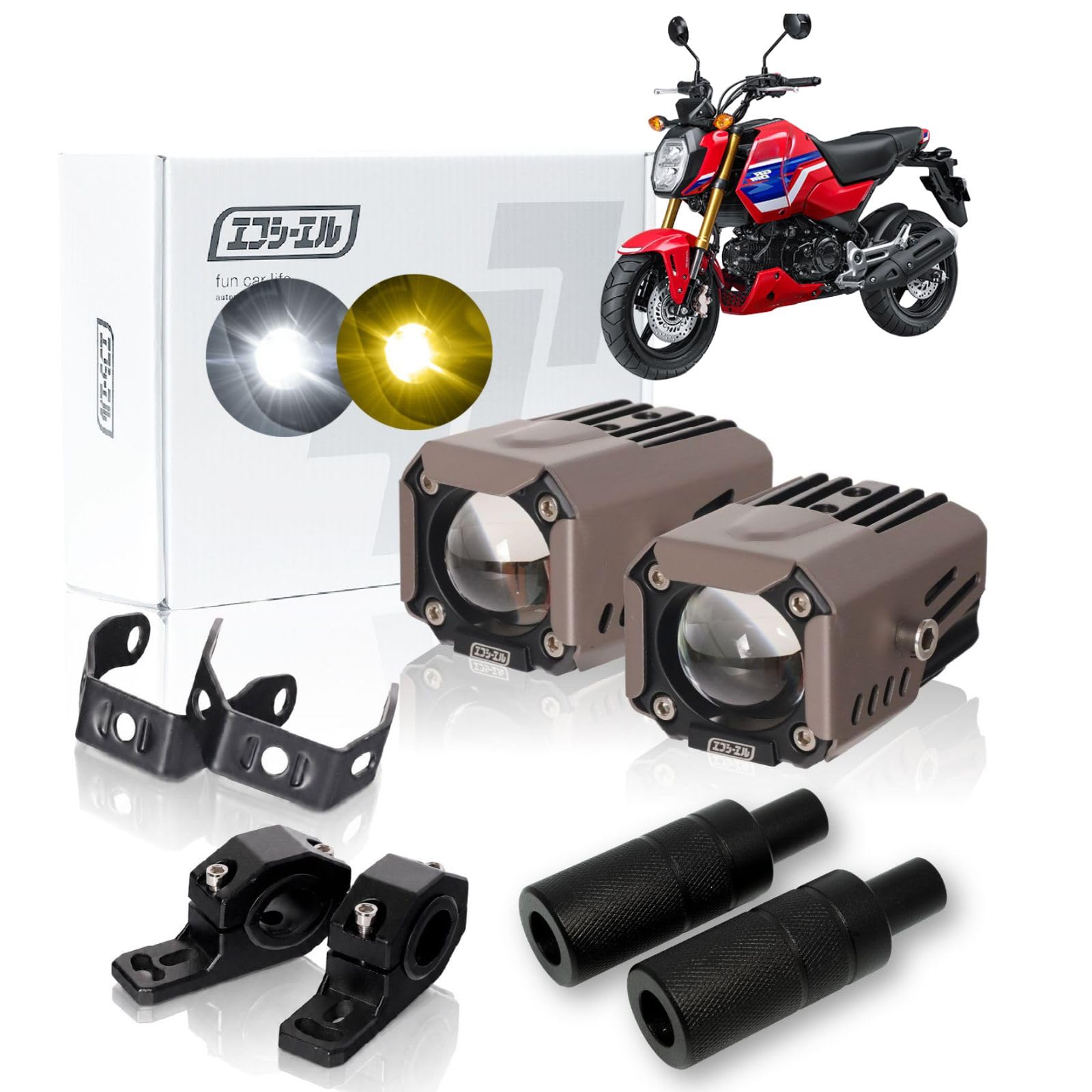 Amazon.co.jp: fcl.(エフシーエル) GROM グロム JC92バイク