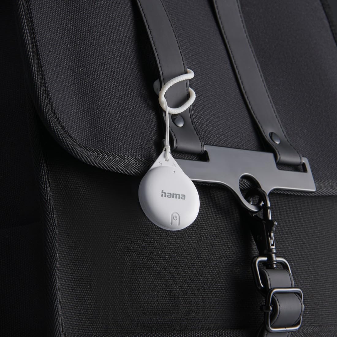 Hama Trova chiavi per Apple Where is App, 4 pezzi (Key Finder con Bluetooth, allarme, telefono cellulare Key Finder per chiavi, portafoglio, bagagli, animali, iOS, iPhone, iPod, iPad, cella a pulsante