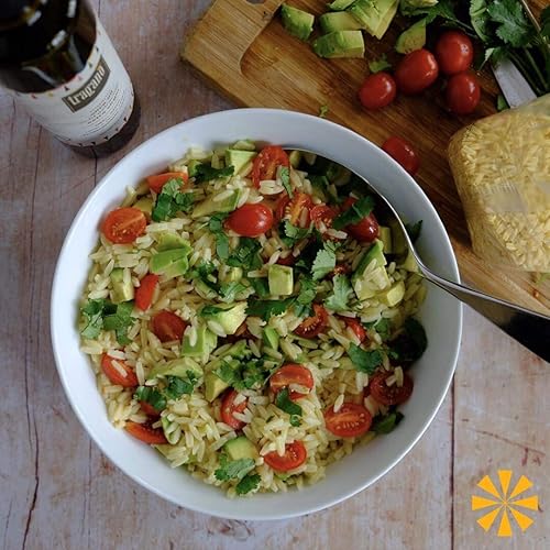 Miniatura 6 de Agrozimi Spelt Orzo (Kritharaki), troquelada, naturalmente secado al aire (paquete doble), 17.6 onzas