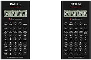 Texas Instruments TI BA II Plus Professional Financial Calculator