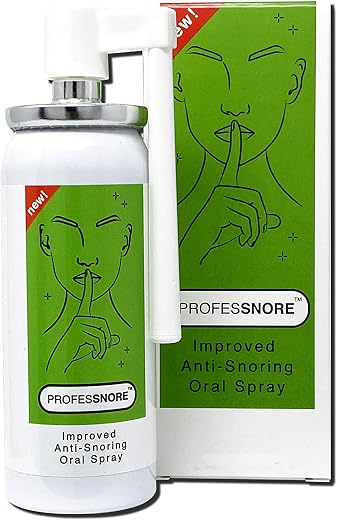 Snore Solutions Anti Snoring Stop Relief Spray ProfesSnore 1.69 Fl oz (50 ml)- 2 Pack