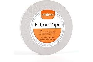 HTVRONT Double-Sided Fabric Tape for Seamless Garment Alterations