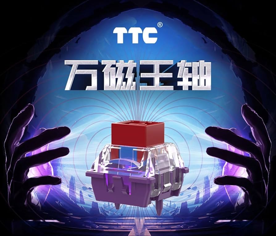 美品 HM66 Aegis (TTC KOM RGB 万磁王 搭載) TTC King of Magnetic Switch RGB 押下圧35g リニア 2ピン