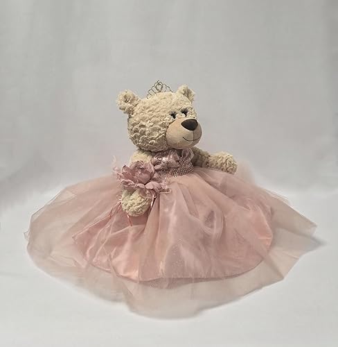 Miniatura 2 de 20" Quince Anos Quinceanera Last Doll Osito de peluche con vestido (pieza central)  ARC16832-33 (verde esmeralda)