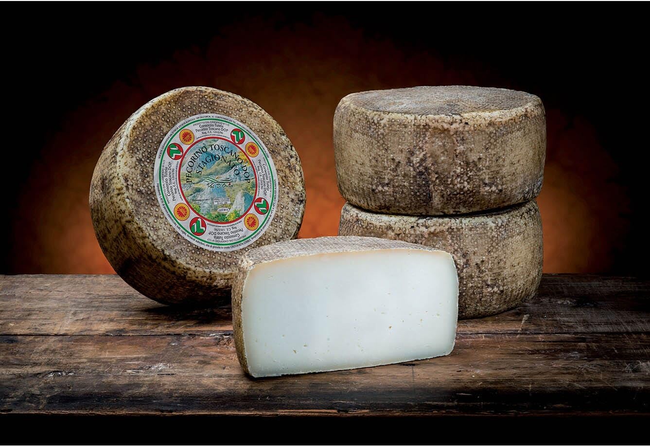 Pecorino Toscano g.U. Gereifter Schafskäse Ganze Form 1,9 kg