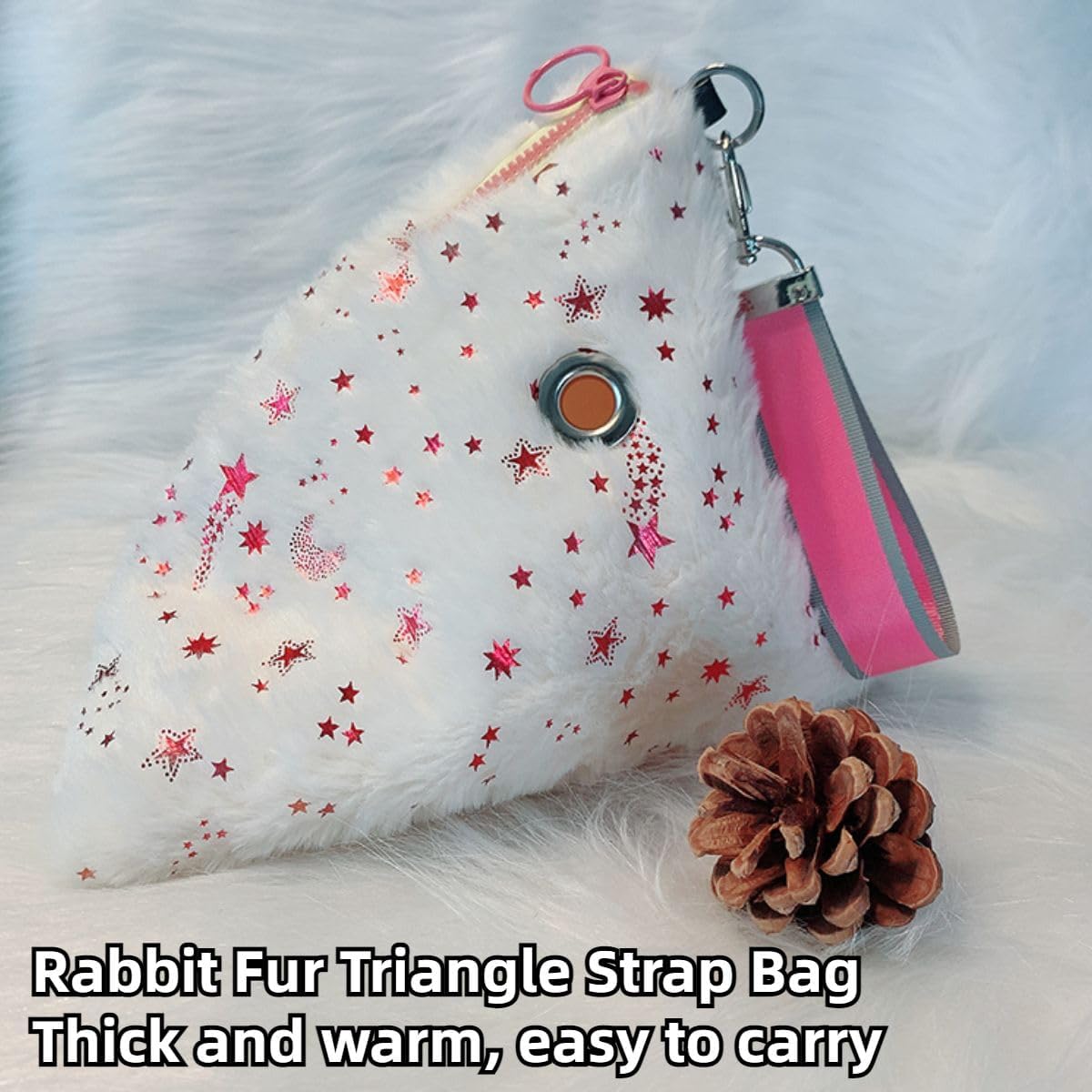 Handmade Sugar Glider Bonding Pouch Hamster Carrier Bag Small Animal Portable Travel Bag Breathable Vent for Squirrel Rat for Winter (Grey B,Large)