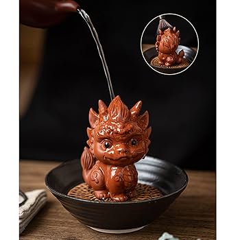 Amazon.co.jp: 可愛い 萌え 貔貅 ヒキュウ 神獣 おもちゃ 茶寵