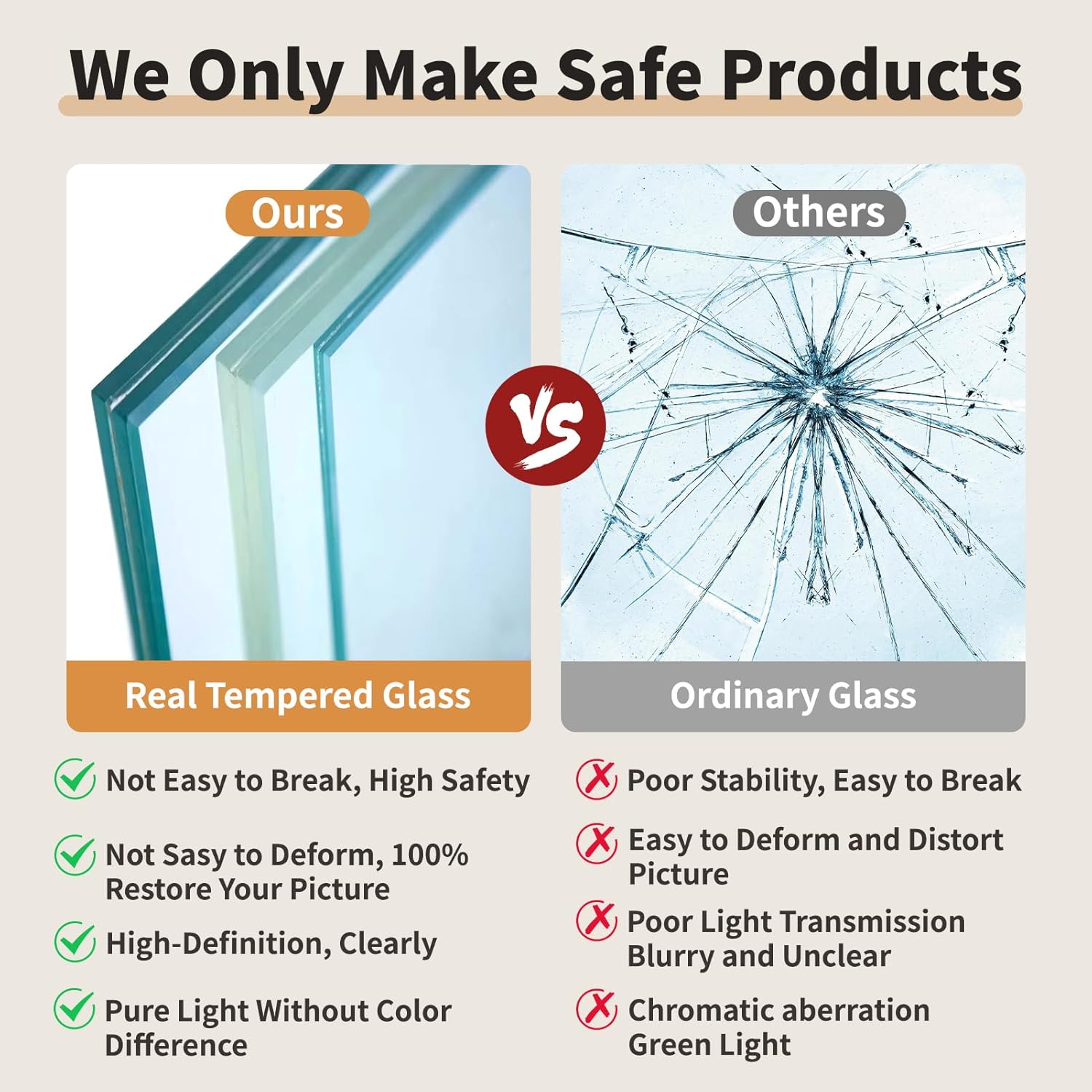 8x10 Picture Frame with Mat, Solid Black Wood, 8x10 Frame Matted to 5x7, Real Tempered Glass, Natural Wood Frame for Wall Mounting and Tabletop Display, 4 Pack