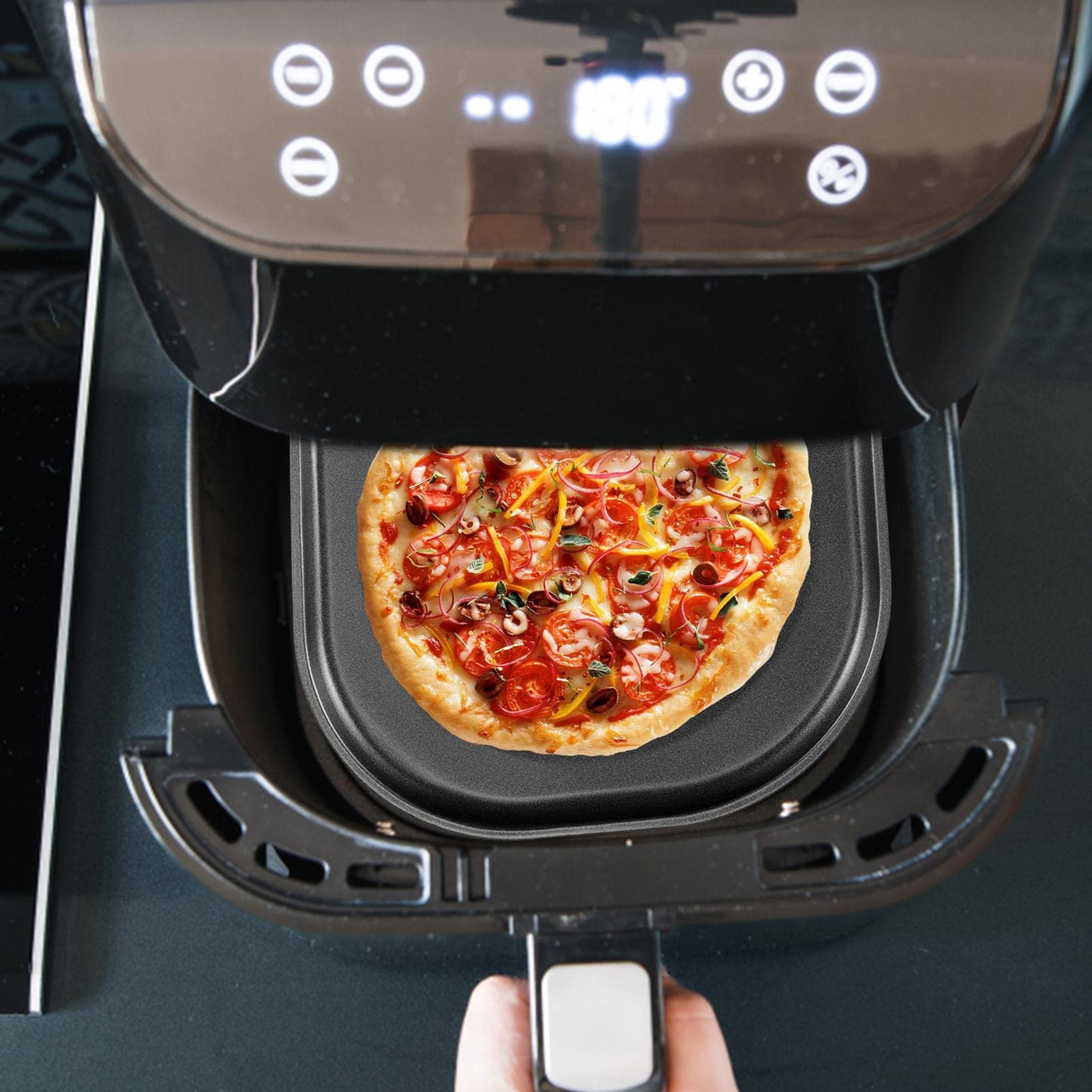 Airfryer Kookplaat,RVS Voor Vortex Air Fryer Instant Oven Accessoires - Luchtfriteuse Oven Luchtfriteuse Toaster Oven Voor Frieten Delr