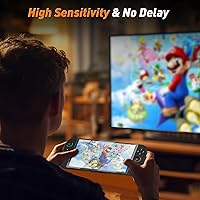 Vista 7 de daydayup 4-Pack Screen Protector Tempered Glass for Nintendo Switch 2 [7.9 inch] 2025 with [Alignment Frame] -HD Clear Anti-Scratch Travel