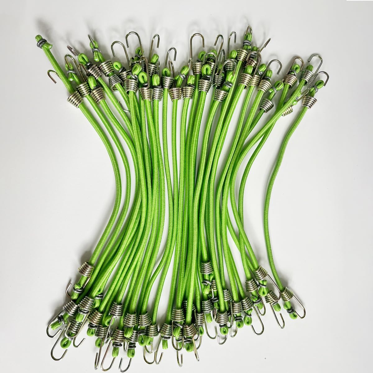 30 Pack Small Bungee Cords with Hooks, 10 Inch Mini Bungee Cords Short Elastic Bungee Cord for Outdoor Tent Tarp Bike Car RV Camping Tool Luggage Roof Racks Hang Cargo Accessory
