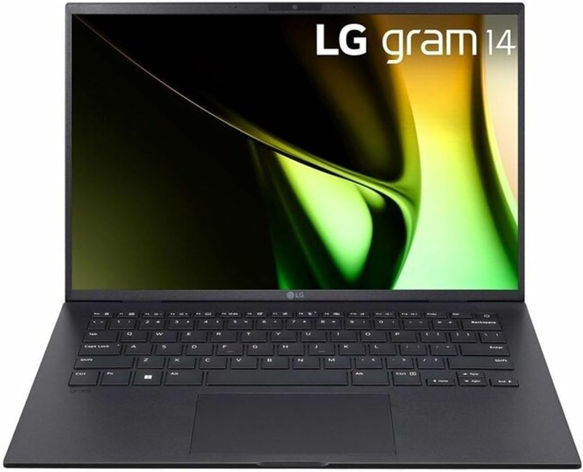 Laptop liviana LG gram de 14 pulgadas Intel Evo Edition - Intel Core U7, 16GB RAM 512GB SSD, Win Pro - Negro