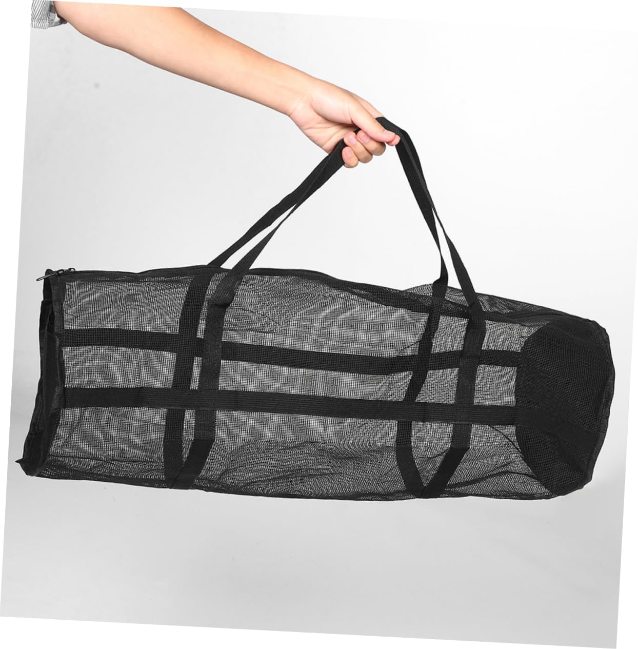 VICASKY Gym Storage Bag Heavy Duty Mesh Backpack for Basketball Soccer Volleyball Large Capacity Sports Equipment Carrier for Fitness Training Yoga