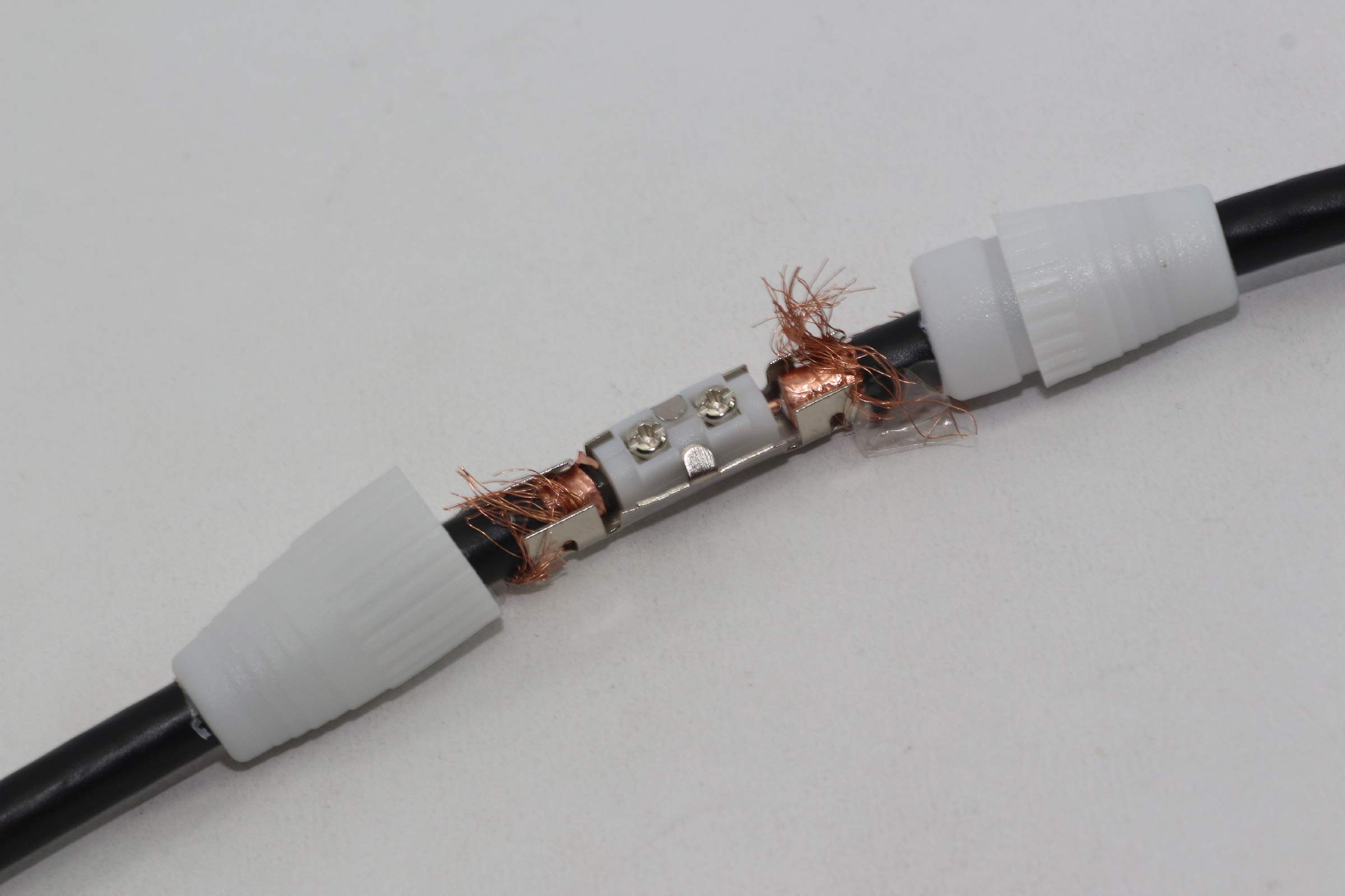 Coax Cable Joiner Twin Pack For Coax Cables Such As RG6, WF100, CT100, CB10R And Most Types Buy