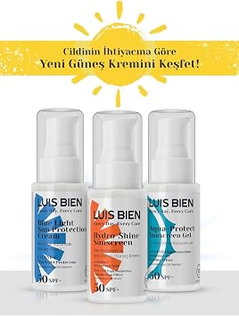 Luis Bien Spf 50 Su Bazlı Güneş Koruyucu Jel | Aqua Sun Gel | Yüksek Koruma